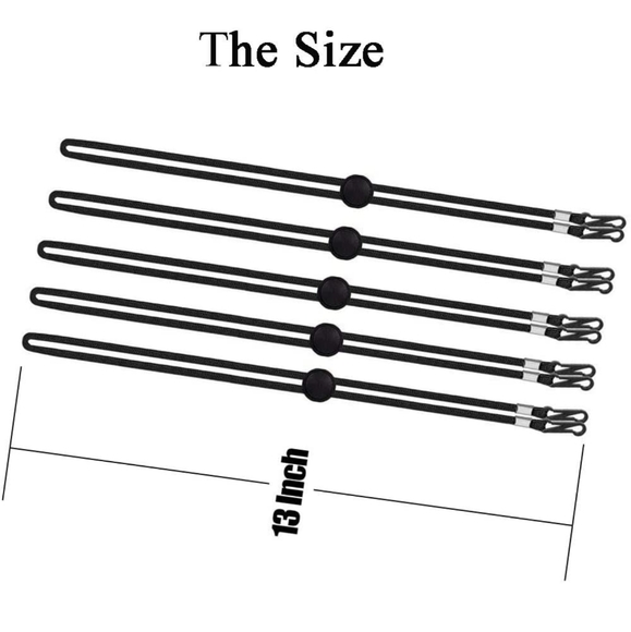 Face mask lanyards necklace 10 pcs - Picture 3 of 7